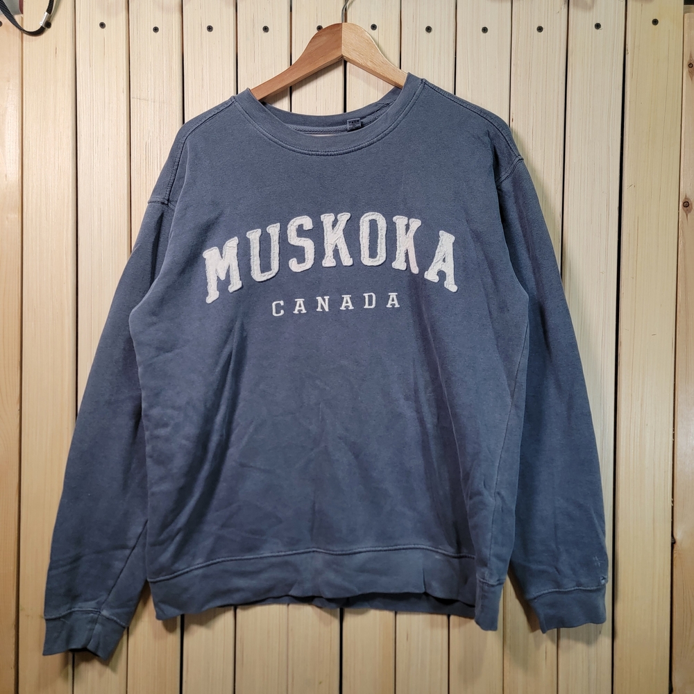 Muskoka Sweater,  Blue, Size M, Canada Sweater